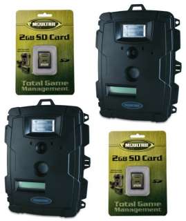   Spy D 50 Digital Trail Game Cameras + (2) 2GB SD Memory Cards  