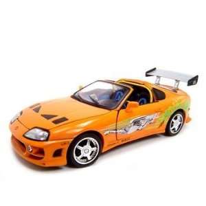    1995 TOYOTA SUPRA FAST AND FURIOUS 118 DIECAST MODEL Toys & Games