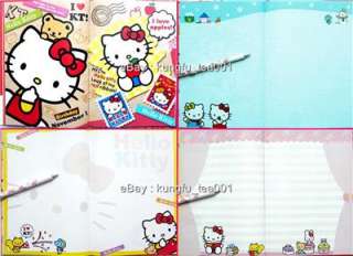 2012 Hello Kitty Hardcover Schedule Monthly Planner Bk Diary w Memo 