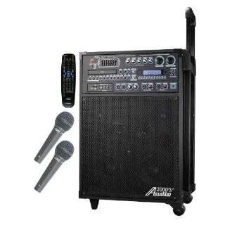 Audio 2000 AKJ7808 Singers Power 180W Recordable All In One Karaoke 