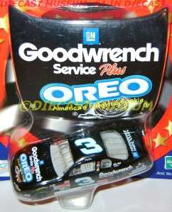 DALE EARNHARDT SR #3 GOODWRENCH OREO CHEVY MONTE CARLO 2001 DIECAST 