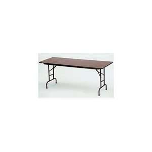   Correll Solid Plywood 30 x 60 Adjustable Folding Table