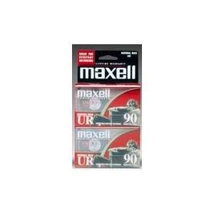    Maxell 108527 90 Minute UR Audio Tape 2 Pack
