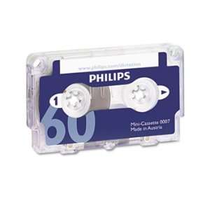   Dictation Mini Cassette, 60 Minutes (30 x 2), 10/Pack