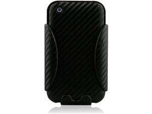   com   Naztech DoubleUp Holster / Case   iPhone 3G / 3GS   Carbon Fiber