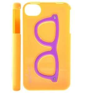  Fashion 3D Glasses Pop Collage Art Hard Case for iPhone 4 