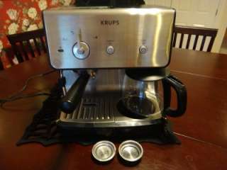 Krups XP2010 10 cup Coffee Maker & Espresso 10942124412  