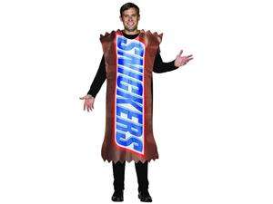    Chocolate Snickers Candy Bar Wrapper Brown Tunic Costume 