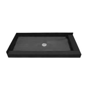 Tileredi Shower Floor 4266CDR PVC TI. 42  D x 66  W, black. Epoxy 