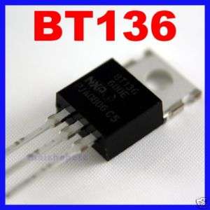 pcs. BT136 BT136 600 BT136 600E Triac Philips 600V 4A  