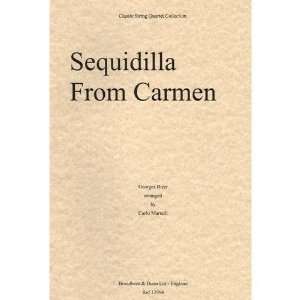   , from Carmen. For String Quartet. Set of Parts. Musical Instruments