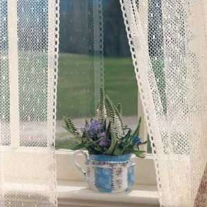   Lace 72 Long Rod Pocket Curtain Panel By D. Kwitman