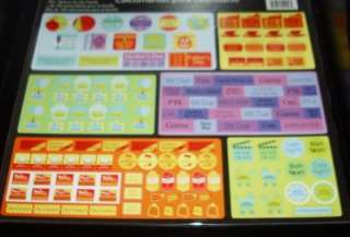 Calendar Stickers for Family * 100 *Holidays *Birthdays * Appointment 