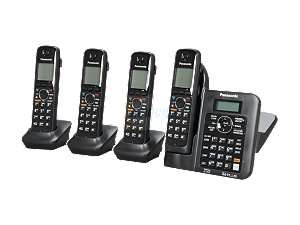   DECT 6.0 4X Handsets Cordless Phones Integrated Answering Machine