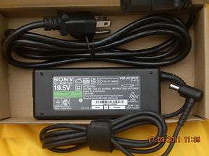 OEM SONY VAIO LAPTOP CHARGER VGP AC19V37 19.5V 3.9A ADAPTER VGN NS230E 