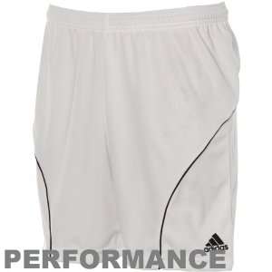  adidas White Striker Performance Soccer Shorts Sports 