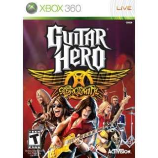 Guitar Hero AeroSmith Game disc Xbox 360 Pre Owned 047875953390  