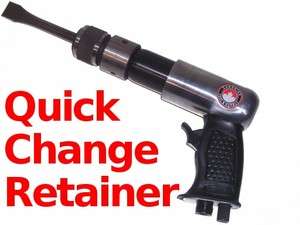 190mm Air Hammer w/ Quick Change Chisel Retainer + Comfort Grip 