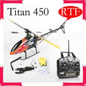   450 RTF T rex 2.4G 3D RC Helicopter 6CH 2.4GHz Aircraft Plane  