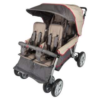   Grade Four Passenger Dual Canopy Folding Stroller product details page