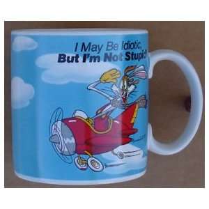  Disney Roger Rabbit In Airplane Coffee Cup In Collector`s 
