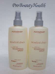 ALFAPARF SEMI DI LINO Sculpting Spray 8.45 oz 2 bottles  