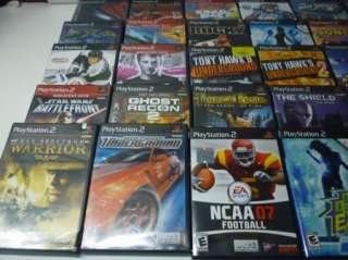 Lot Of 59 PS2 Games WholeSale Playstation 2 Tony Hawk NFS Underground 