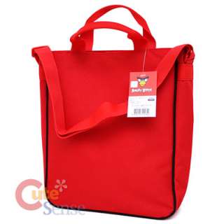 Angry Birds Canvas Tote Bag 13 Shoulder Bag  Red Bird with Bow Rovio 