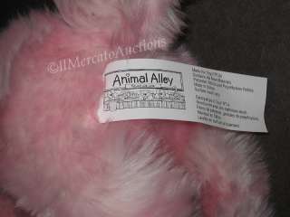 ANIMAL ALLEY Plush Pink Puppy DOG Toy Heart Sunglasses  