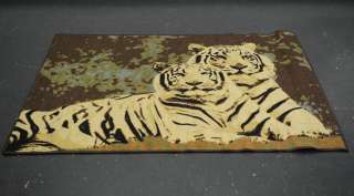 Animal Print Carpet Tiger Design 33x46 (Area size 4x5) NON SKID 