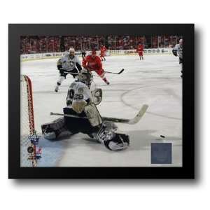 Marc Andre Fleury in Game 5 of the 2008 NHL Stanley Cup Finals; Action 