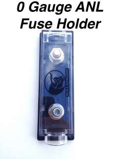 Gauge ANL Fuse Holder 1/0 or 4 Ga Awg Amp Fuse Distribution Block 2 
