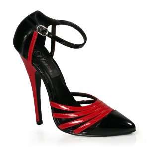  DOMINA 412, 6 Strappy DOrsay Style Ankle Strap 