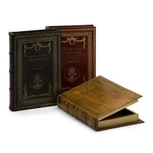   Set of 3 Decorative Antique Style Classic Book Boxes