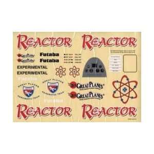  Decals Reactor Bipe .61 ARF Toys & Games