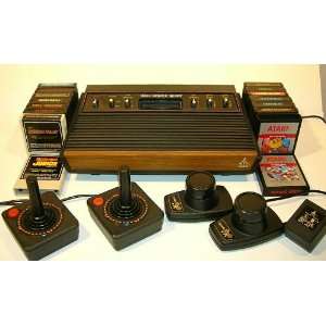  Atari 2600 Game System with Games 