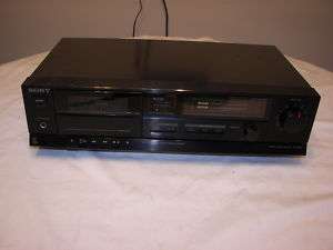 Sony TC FX160 Stereo Cassette Deck Tape Player  