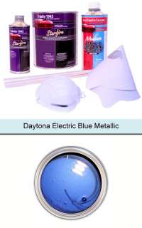 Daytona Electric Blue Metallic Urethane Car Paint Kit  