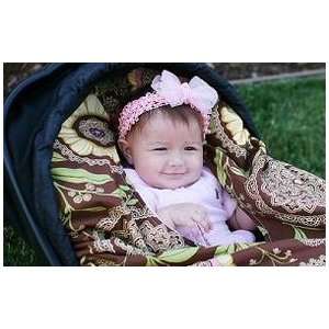  Infant Car Seat Snuggler   Claire (Brown Floral) Baby