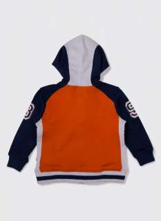 New Cubitus Baby Boy Jumper Sweater Jacket Orange Hoodie Navy Blue 2 3 