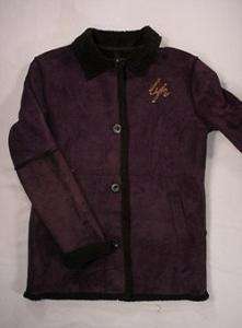 BABY PHAT Fleece Lined Button Jacket (Womens Medium)  