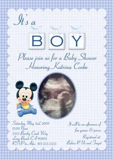 NOAHS ARK BABY SHOWER INVITATION U PRINT FAST  