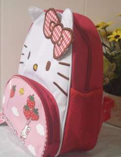 Super Cute Hello Kitty Design Baby Children Schoolbag Knapsack Picnic 