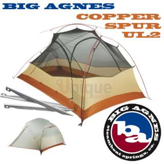 Big Agnes Copper Spur UL2 Camping/Backpacking Tent BRAND NEW with FREE 