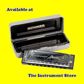 Hohner 560 Special 20 Marine Band Harmonica KEY of A  