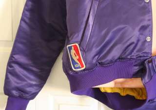   Starter NBA LA Los Angeles Lakers Basketball Satin Jacket Coat XL