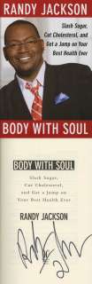 Randy Jackson SIGNED Body With Soul 1st *AMERICAN IDOL*  