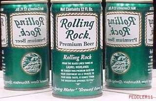 ROLLING ROCK BEER C/S OLD VINTAGE CAN LATROBE BREWERY CO 15605 