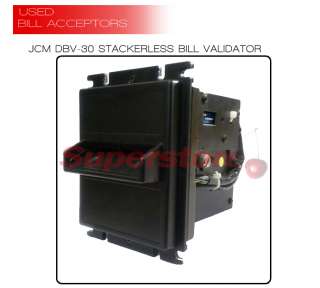 JCM DBV30 Stackerless Bill Validator (USED)  