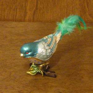 Jeweled Trinket Box #J982 BLUE BIRD, MIB 2.5 tall  